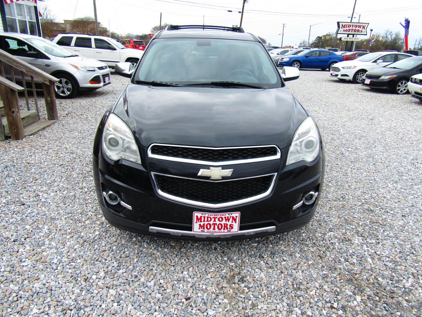 2011 Black /Black Chevrolet Equinox LTZ 2WD (2CNALFEC9B6) with an 2.4L L4 DOHC 16V engine, Automatic transmission, located at 15016 S Hwy 231, Midland City, AL, 36350, (334) 983-3001, 31.306210, -85.495277 - Photo#1